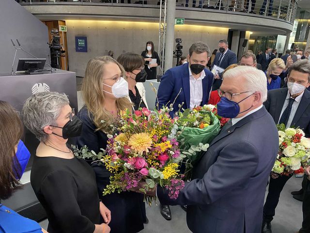 Frank-Walter Steinmeier erneut zum Bundespräsidenten gewählt