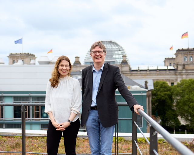 Grüne Landesgruppensprecher gewählt - Jamila Schäfer und Sascha Müller einstimmig im Amt bestätigt
